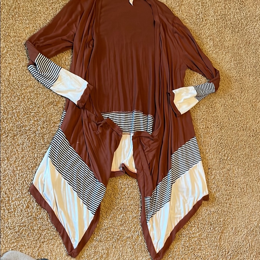 Flamingo Urban asymmetrical cardigan - Picture 1 of 9